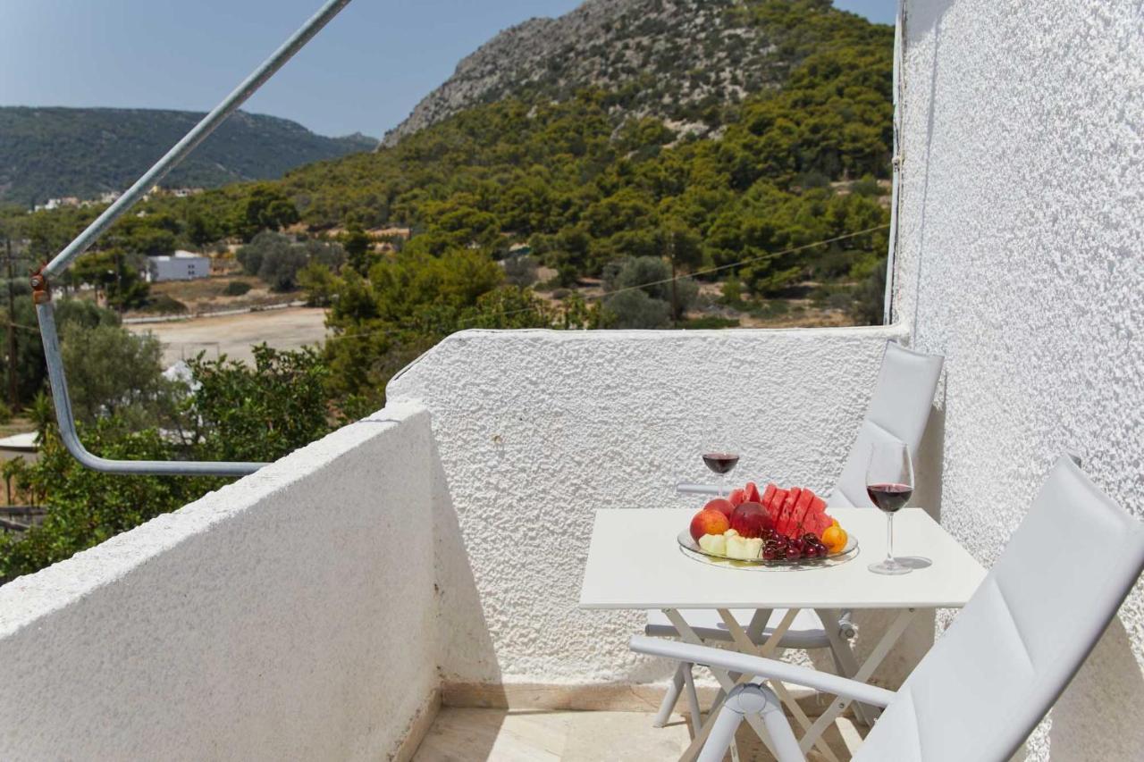 Golden Star Praxitelous Apartment Agia Marina  Bagian luar foto
