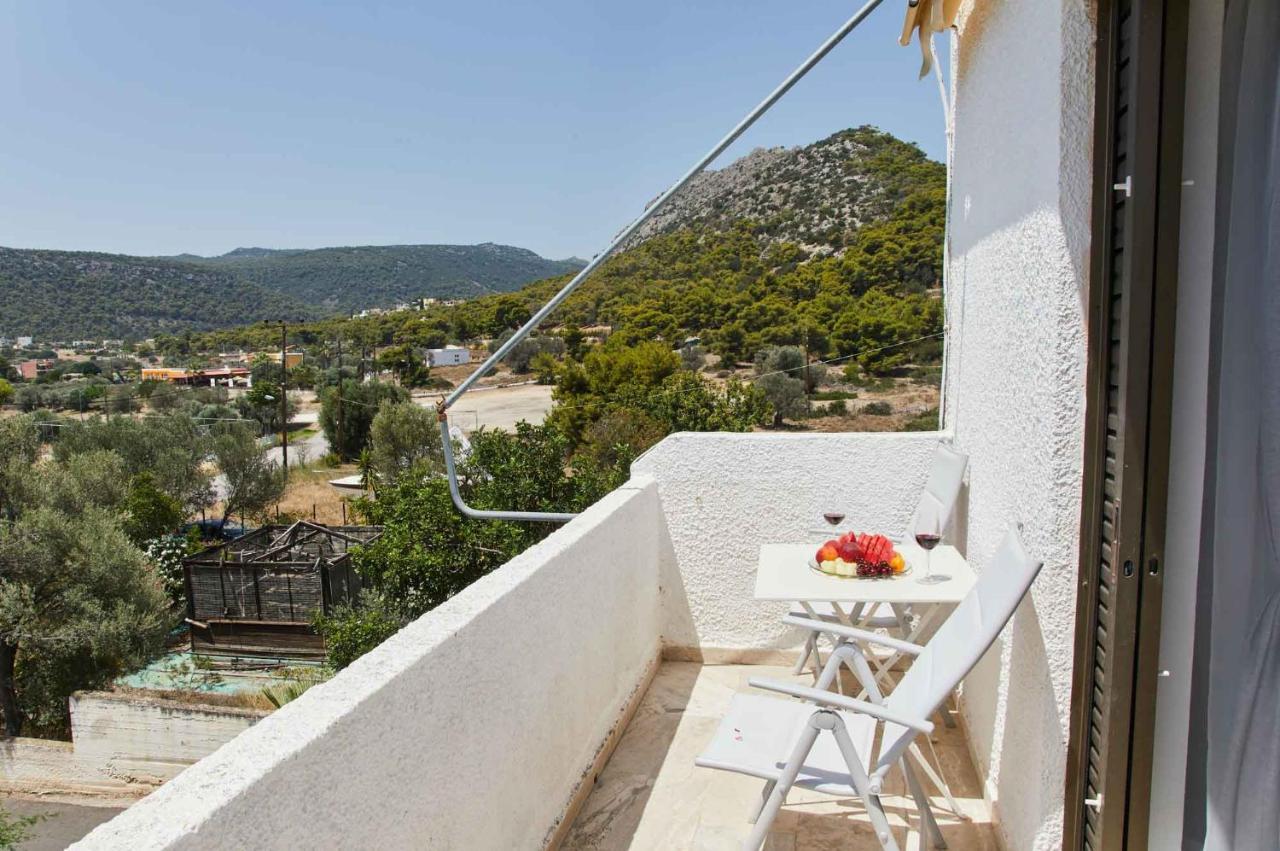 Golden Star Praxitelous Apartment Agia Marina  Bagian luar foto