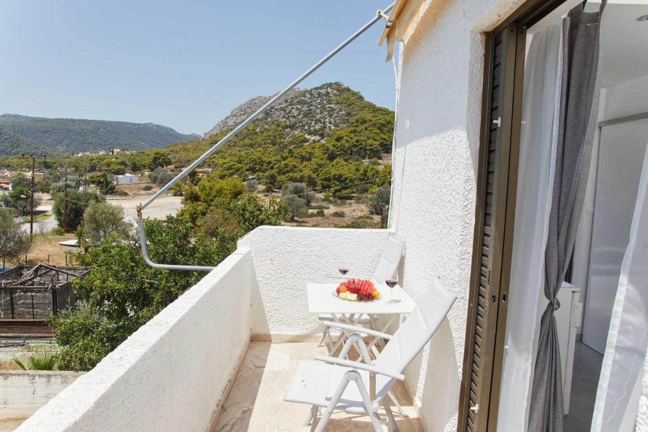Golden Star Praxitelous Apartment Agia Marina  Bagian luar foto