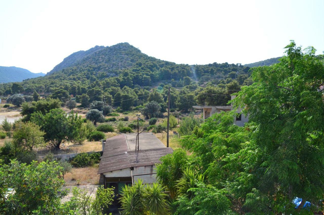 Golden Star Praxitelous Apartment Agia Marina  Bagian luar foto