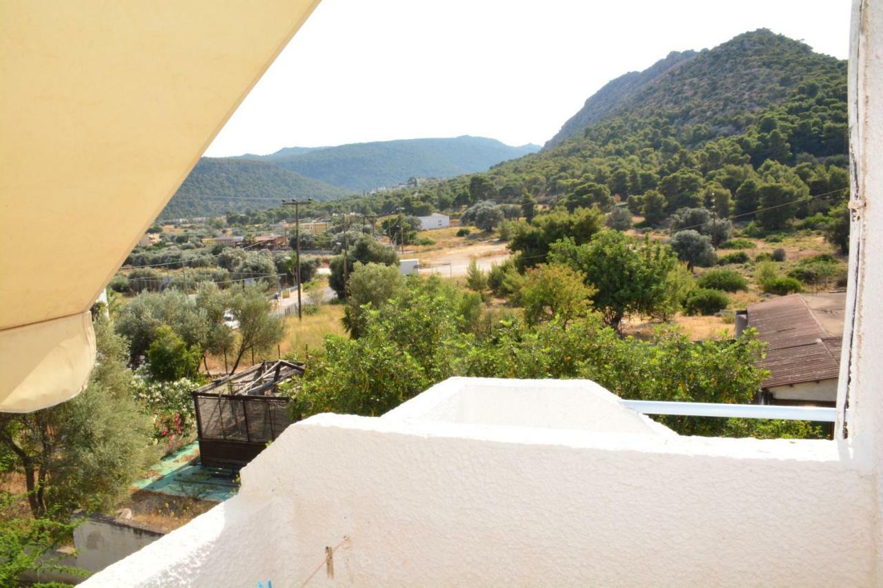 Golden Star Praxitelous Apartment Agia Marina  Bagian luar foto